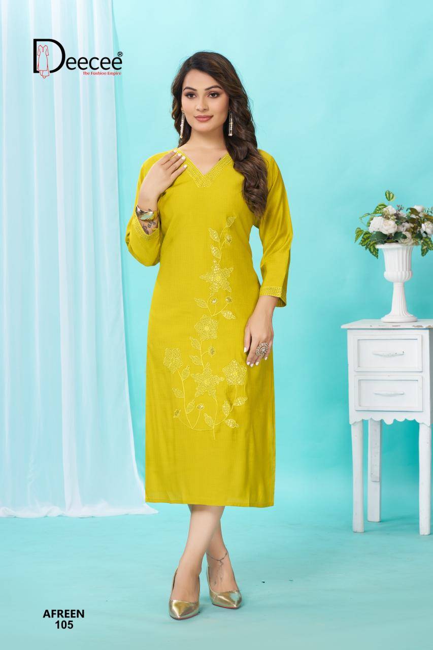 Deecee afreen Kurti manufacturer in Hyderabad